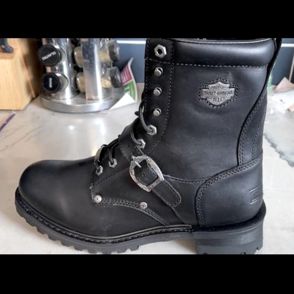 Harley Davidson Riding Boots-NIB